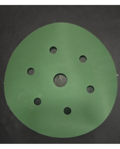 1 Adet - Karbosan AHR31/2000 - 7 Delikli - Yeşil - Cırt Zımpara