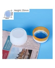 Yuvarlak Epoksi ve Beton Silikon Kalıbı- Kod:497