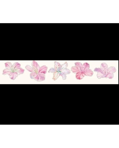 1 Paket - Epoksi Çiçek Sticker