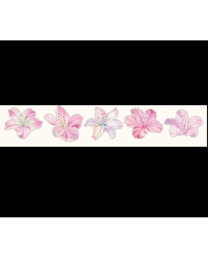 1 Paket - Epoksi Çiçek Sticker