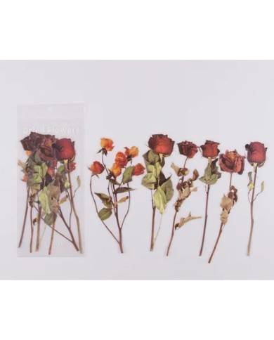 1 Paket - Gül Sticker