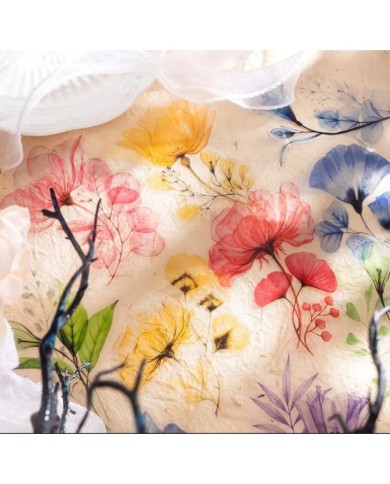 1 Paket - Mix Sarı Çiçek Sticker