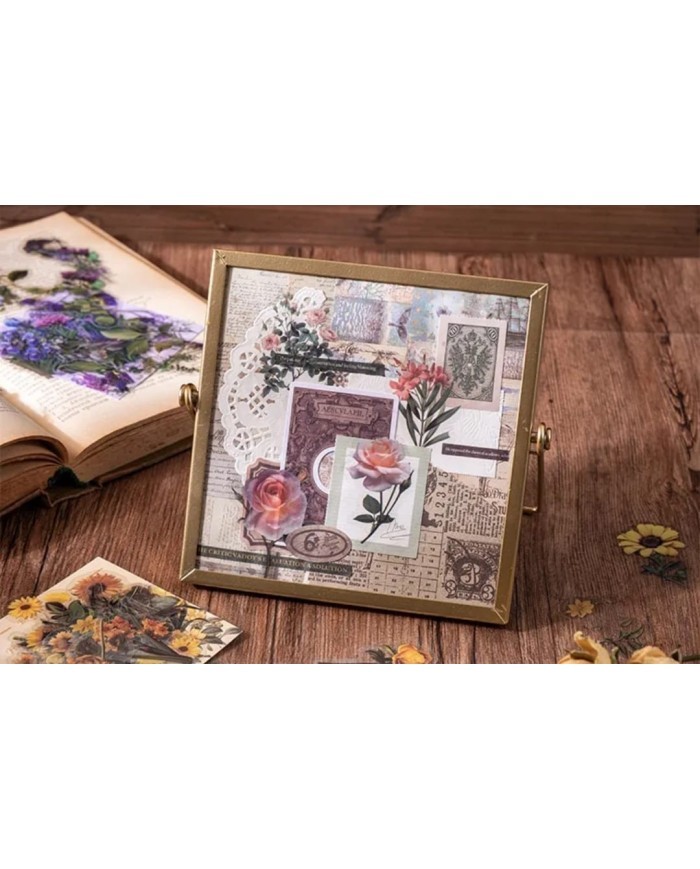 1 Paket - Mix Yeşil Ot Sticker