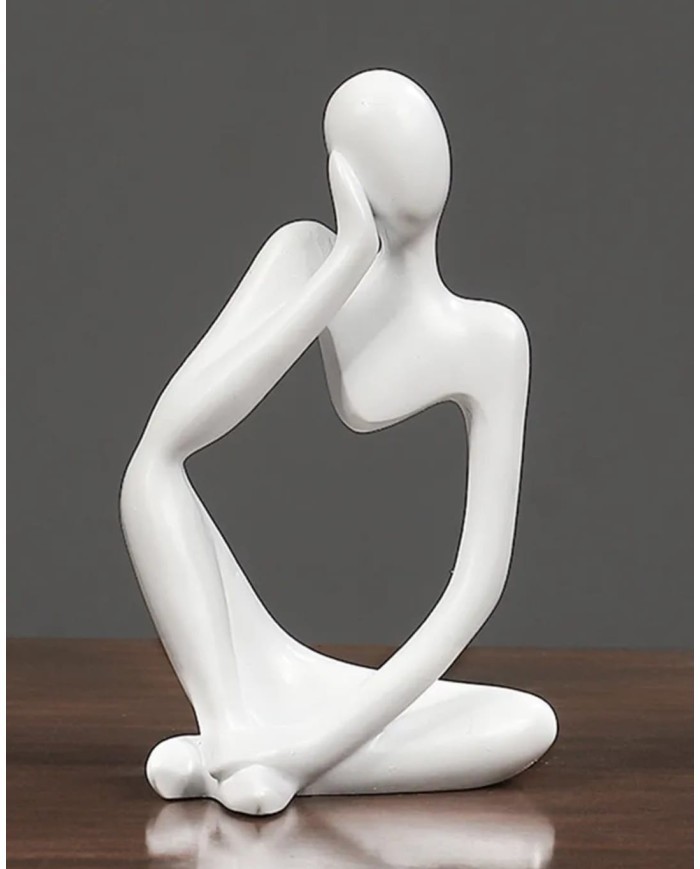 Düşünen İnsan Epoksi Mum Ve Beton Kalıbı - Hobi Kalıbı - Kod:1072