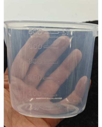 Reçine Epoksi Beaker Şişesi - 500 ml