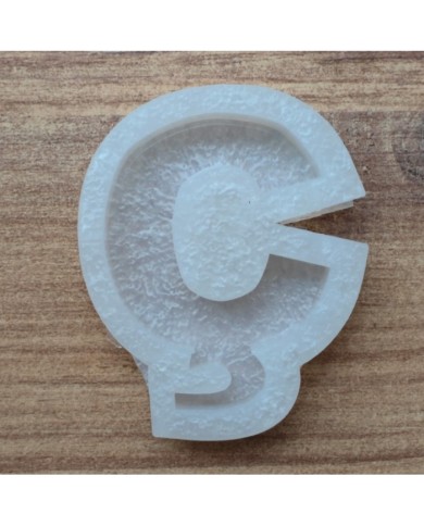 Tekli Harf Epoksi Reçine Kalıbı - Ç