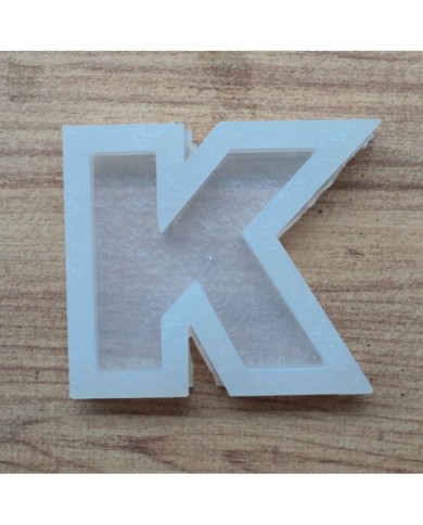 Tekli Harf Epoksi Reçine Kalıbı - L
