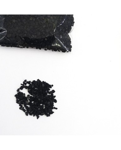 Kırık Taş Deliksiz Yeşil Siyah 25 gr