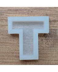 Tekli Harf Epoksi Reçine Kalıbı - U