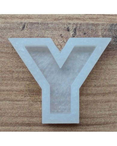 Tekli Harf Epoksi Reçine Kalıbı - Y
