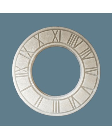 5 Adet - Roma Rakamlı 30 Cm Saat - Hobi Silikon Kalıbı SN19 - Kod: