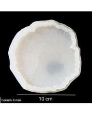 5 Adet Epoksi Doğal Taş Görünümlü Altlık Kalıbı 10cm derinlik 8  mm