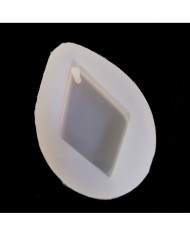 5 Adet Reçine Epoksi Kalıp-delikli Baklava -  E13