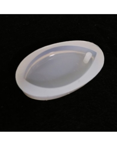 5 Adet Reçine Epoksi Kalıp-delikli Oval -  E15