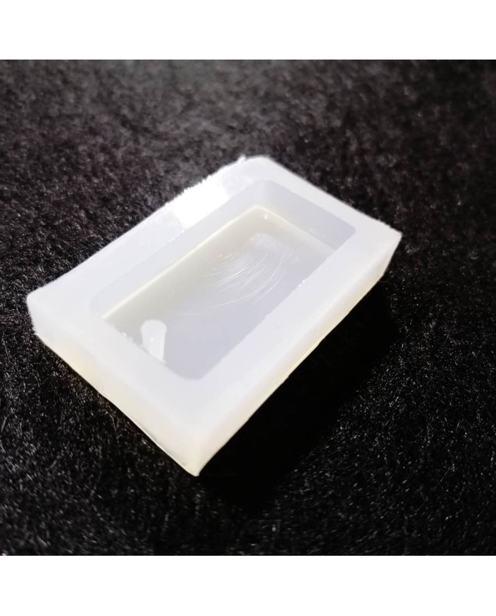 5 Adet Reçine Epoksi Kalıp-delikli Dikdörtgen - E17