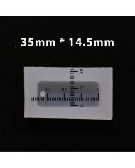 5 Adet Reçine Epoksi Kalıp-delikli Dikdörtgen - E18