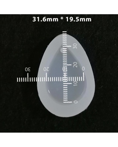 5 Adet Reçine Epoksi Kalıp-delikli Damla - E20K