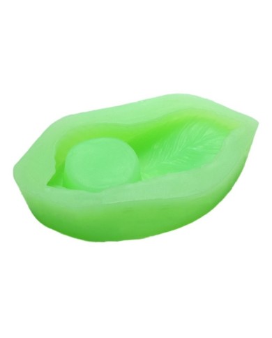 5 Adet Yaprak - Mum ve Beton Kalıp