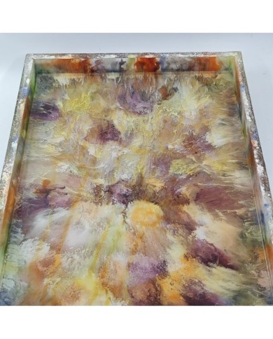 Dikdörtgen Epoksi Tepsi Kalıbı - 47x24 cm