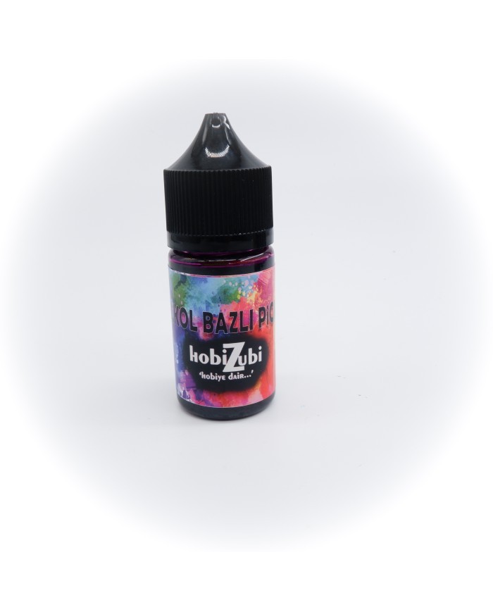 Alkol Bazlı Epoksi Mürekkep Boya 15 cc - 7 Neon Mor