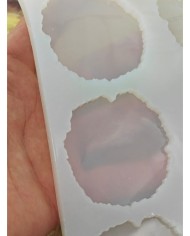 5 Adet 10'lu Epoksi Reçine Silikon Kalıp Kütük Modeli