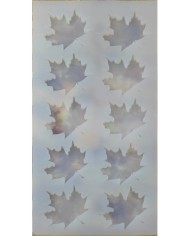 5 Adet 10'lu Epoksi Reçine Silikon Kalıp Çınar Yaprağı Modeli