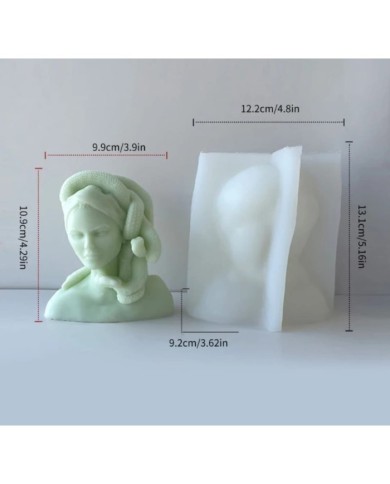 Medusa Mum Silikon Kalıbı - Kod:1191