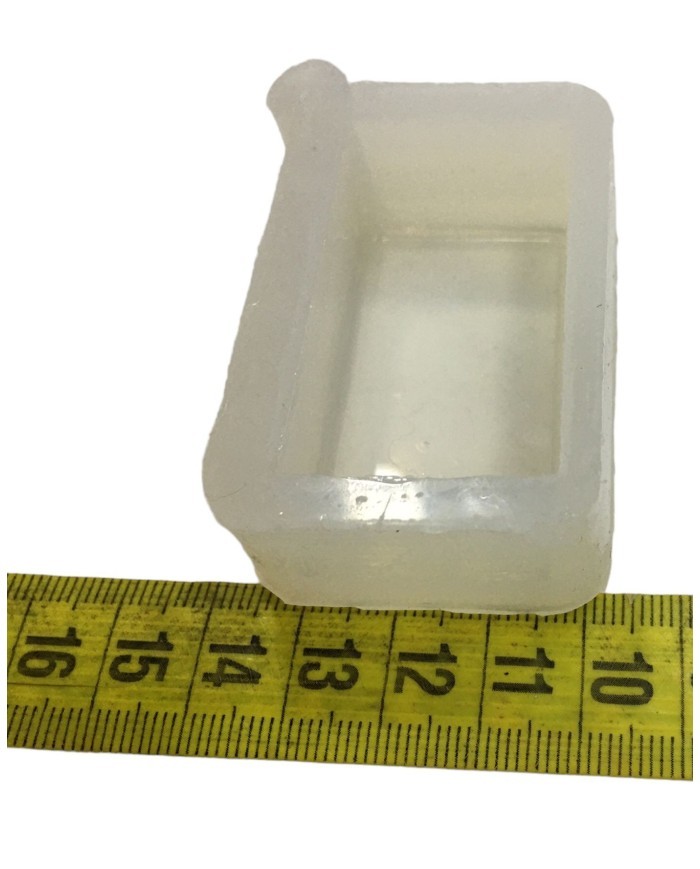 Dikdörtgen Reçine Epoksi,Mum,Sabun ve Beton Kalıbı Kod:e001