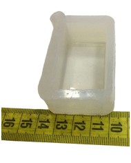 Dikdörtgen Reçine Epoksi,Mum,Sabun ve Beton Kalıbı Kod:e001