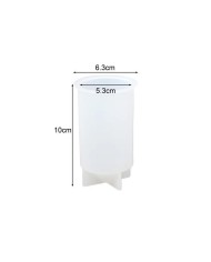 Mum , Sabun ve Reçine Epoksi - Silindir Kristal Kalıp - Kod: 1109