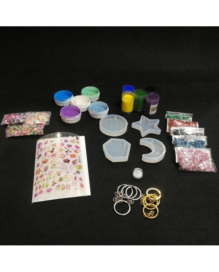 Anahtarlık ve Takı Reçine Epoksi Seti - A02 Anahtarlık ve Takı Reçine Epoksi Seti - A02