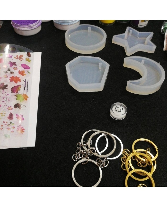 Anahtarlık ve Takı Reçine Epoksi Seti - A02 Anahtarlık ve Takı Reçine Epoksi Seti - A02