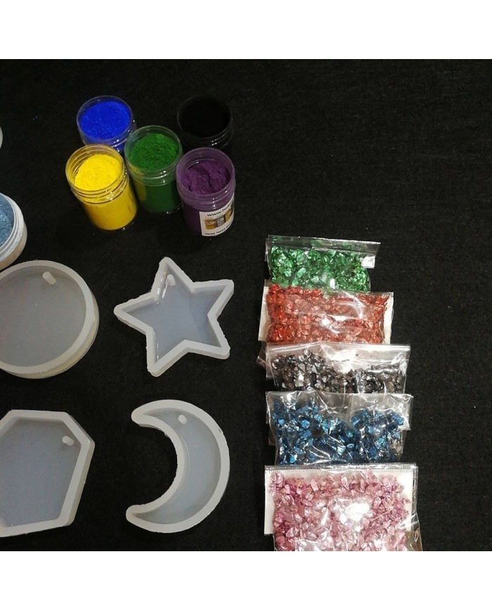 Anahtarlık ve Takı Reçine Epoksi Seti - A02 Anahtarlık ve Takı Reçine Epoksi Seti - A02