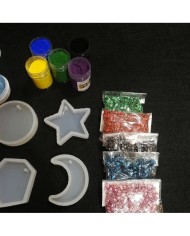 Anahtarlık ve Takı Reçine Epoksi Seti - A02 Anahtarlık ve Takı Reçine Epoksi Seti - A02