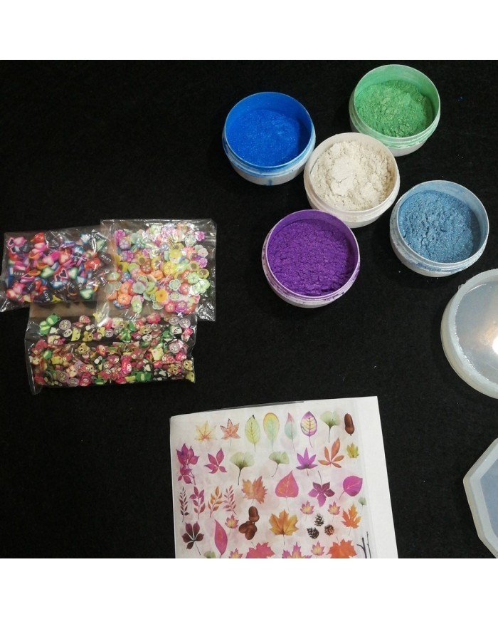 Anahtarlık ve Takı Reçine Epoksi Seti - A02 Anahtarlık ve Takı Reçine Epoksi Seti - A02