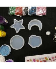 Anahtarlık ve Takı Reçine Epoksi Seti - A02 Anahtarlık ve Takı Reçine Epoksi Seti - A02