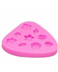 Çiçek Silikon Kalıp - Hobi Silikon Kalıbı -Kod:1128