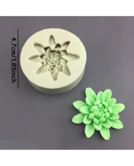 3D Mini Papatya Silikon Kalıp - Hobi Silikon Kalıbı -Kod:1130