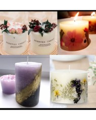 SİLİNDİR -  Silikon mum Kalıp - 6cm * 6 cm -Kod:998