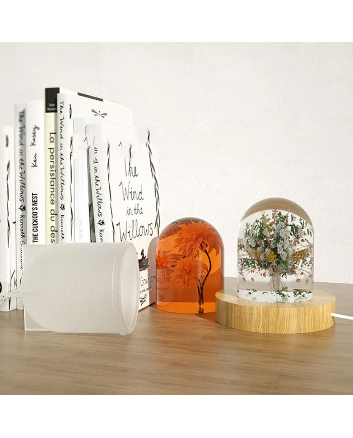 Abajur Epoksi ve Mum Kalıbı - Hobi Silikon Kalıbı -Kod:1148