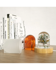 Abajur Epoksi ve Mum Kalıbı - Hobi Silikon Kalıbı -Kod:1148