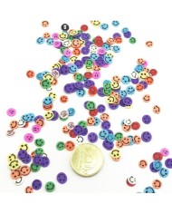 Mini Gülenyüz Emoji  Renkli Pul Paketi