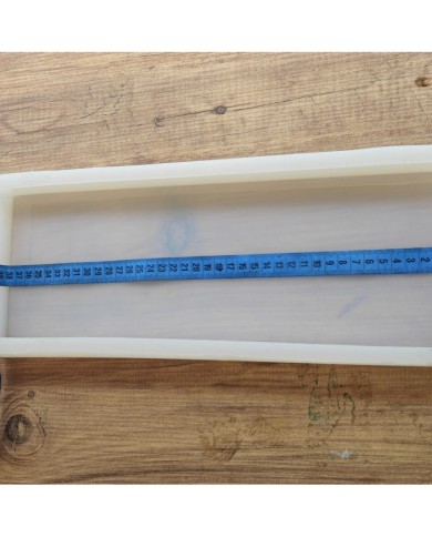 Reçine Epoksi Silikon Kalıp 38x13xc3 cm