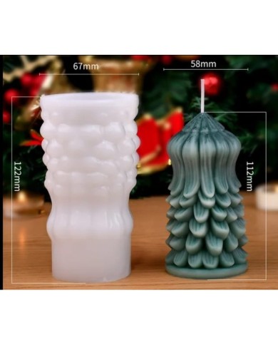 Heykel Desen Silindir Mum Kalıbı Kod:1174