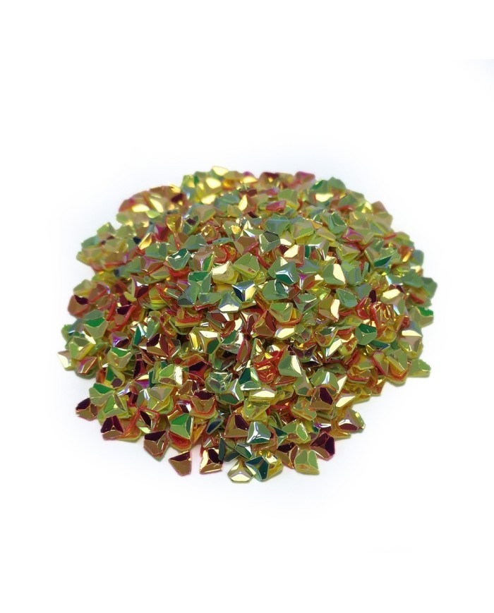 Karışık Üçgen Pul Kırığı - 25 gr