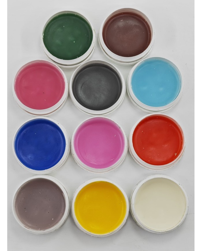 Sıvı Mum Boyası - Bordo & Narçiçeği - 20 ml