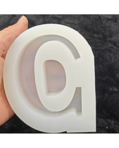 C Harfi Epoksi Beton Mum Kalıp - L Boy