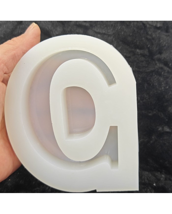 C Harfi Epoksi Beton Mum Kalıp - L Boy