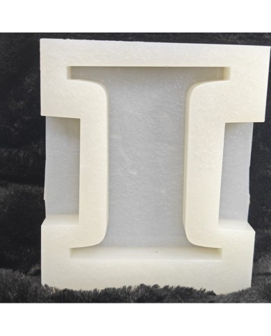 I Harfi Epoksi Beton Mum Kalıp - L Boy