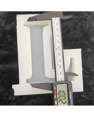 L Harfi Epoksi Beton Mum Kalıp - L Boy